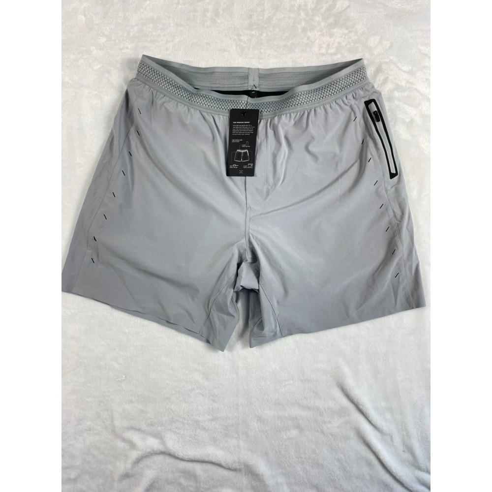 NWT Ten Thousand The Session Short Sz XL Grey Lined Crossfit Gym MSRP $98